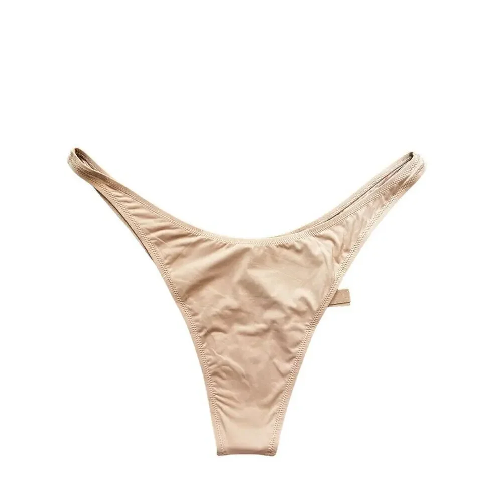 SKIMS Micro Tanga Bikini Bottoms 4X Ochre Plus Size Swim Beach Vacation